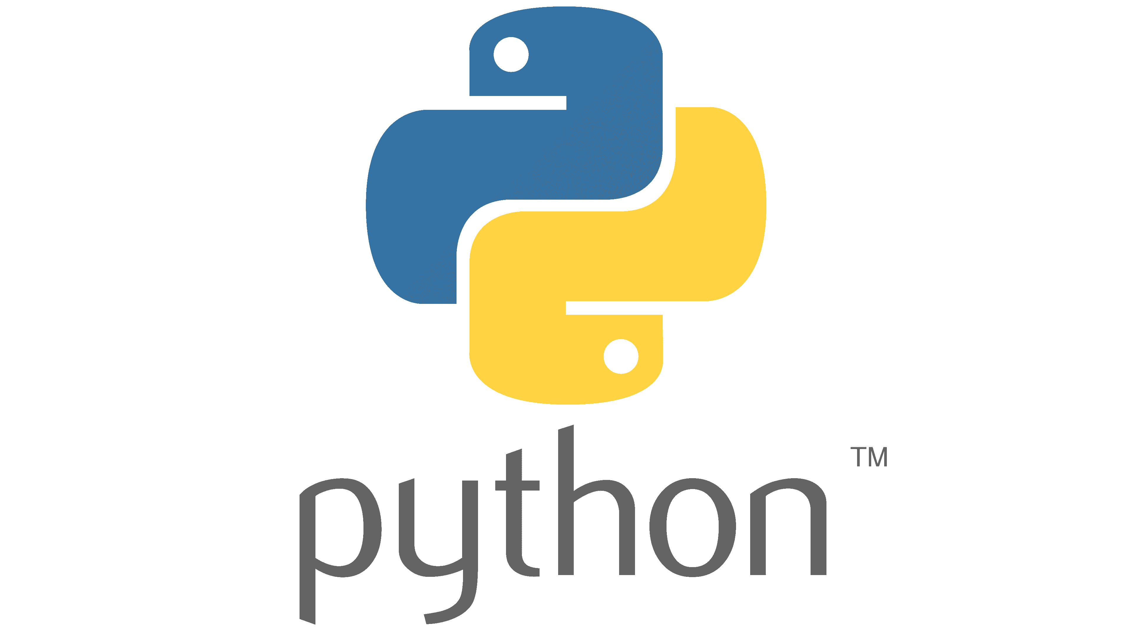 A Large Python Logo With Transparent Background